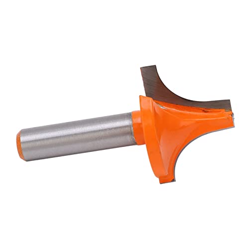 Roundover -Kanten -Router -Bit, Wolfram -Carbid -Legierung, Einstellbare Holzbearbeitungs -Mahlen -Tool mit PTFE -Beschichtung für Baseboard (8 x 28) von Eacam
