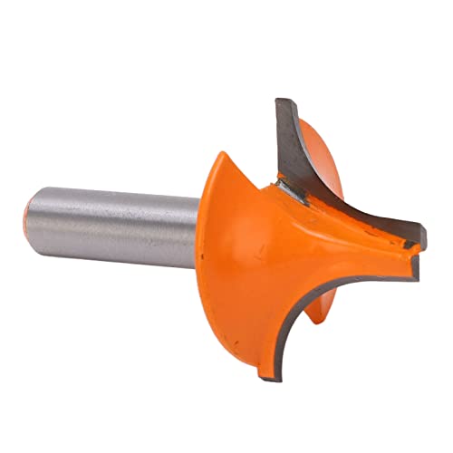 Roundover -Kanten -Router -Bit, Wolfram -Carbid -Legierung, Einstellbare Holzbearbeitungs -Mahlen -Tool mit PTFE -Beschichtung für Baseboard (8 x 31) von Eacam