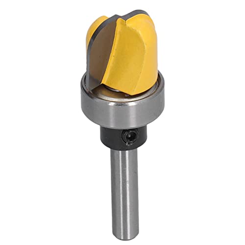 Rundes Nasenbit, Box Router Bit, Schüssel -Tablett -Schablonen -Schüssel -Schnitzschneider mit Lager 1/4 -Zoll -Schaft für CNC, Desktop -Router (3/4 Zoll) von Eacam
