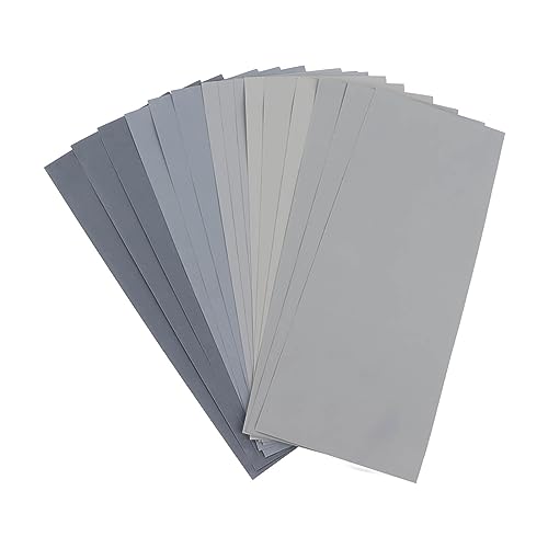 Schleifpapierset, 15pcs 2000 3000 5000 7000 10000 Körnchen Siliziumkarbid -Automobilhandwerk, Leicht, Dünn, Tragbar, Genaues Schleifen, Formen für Verschiedene Materialien Schleifpapierset, 15pcs 2000 3000 5000 7000 10000 Körnchen Siliziumkarbid -Automobilhandwerk, Leicht, Dünn, Tragbar, Genaues Schleifen, Formen für Verschiedene Materialien von Eacam
