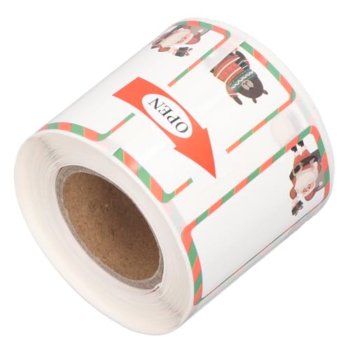 Thermalpapierrolle, 310 Blätter 40x20mm 4 Muster Tintenloses Druckpapier, Robust und Wasserfest, Ideal für Bekleidungsetiketten, Lebensmitteletiketten, Supermärkte mit Thermalpapierrolle, 310 Blätter 40x20mm 4 Muster Tintenloses Druckpapier, Robust und Wasserfest, Ideal für Bekleidungsetiketten, Lebensmitteletiketten, Supermärkte mit von Eacam