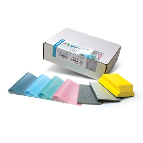 Hi-Tech Topcoat Finishing Sheet Starter Kit Schleifblätter SP19155 Super Assilex + Super Buflex K1500 - K3000 20 Blatt + Pad & Block Hi-Tech Topcoat Finishing Sheet Starter Kit Schleifblätter SP19155 Super Assilex + Super Buflex K1500 - K3000 20 Blatt + Pad & Block von Eagle Abrasives
