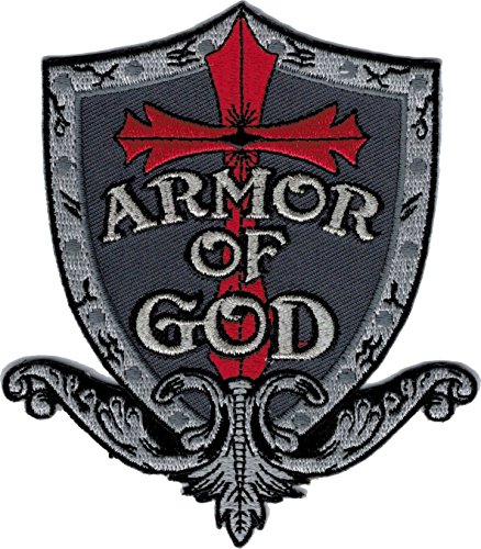 Bestickter Aufnäher, Motiv "Armor of God", 11,4 cm, 73291 Bestickter Aufnäher, Motiv "Armor of God", 11,4 cm, 73291 von Eagle Crest