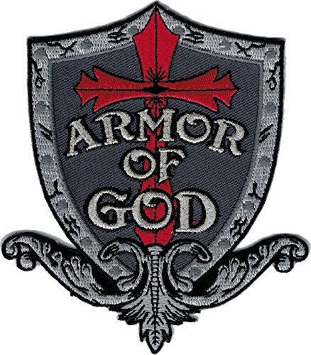 Bestickter Aufnäher, Motiv "Armor of God", 11,4 cm, 73291 von Eagle Crest