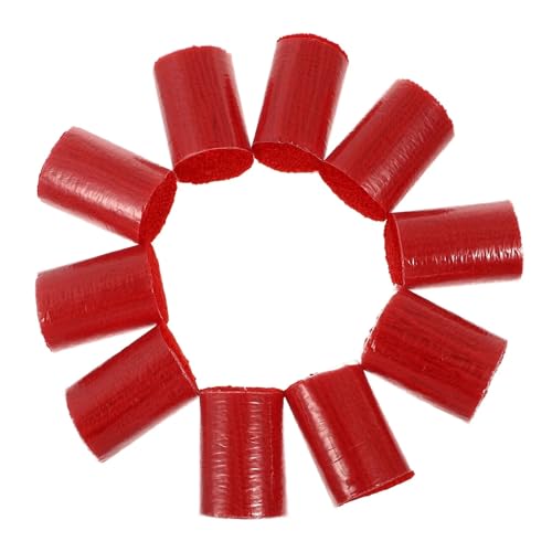 Knüpfgarn, vorgeschnittenes Teppichgarn, Tapisseriegarn, Knotenteppich, Faden, Knüpfteppich, Wolle, Acrylgarn, Teppich, Teppich für Heimwerker, Kissenbezüge, Decken (Rot 4) von Easnea