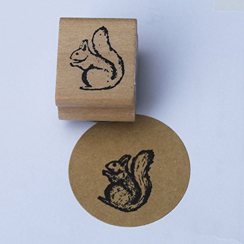 East of India Mini Eichhörnchen Gummi Stempel Craft/Karte/Scrapbooks von East of India