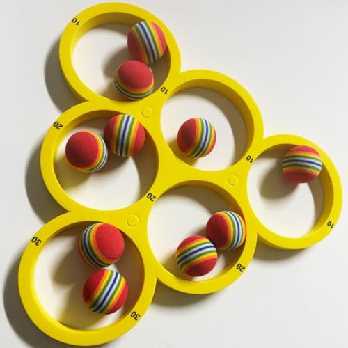 Eastocos 1 Set Eva Wurf Kreis Spaß Splash Wassersport Schwimmendes Pool Spiel Spielzeug mit 10/12 Regenbogen Bälle Wurfs piel Wassersport Eastocos 1 Set Eva Wurf Kreis Spaß Splash Wassersport Schwimmendes Pool Spiel Spielzeug mit 10/12 Regenbogen Bälle Wurfs piel Wassersport von Eastocos