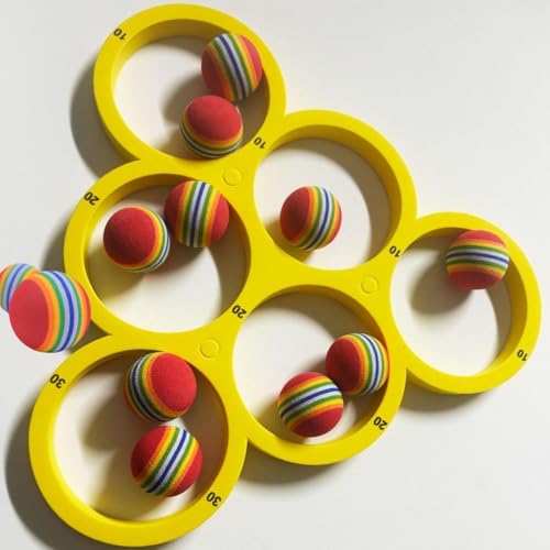 Eastocos 1 Set Eva Wurf Kreis Spaß Splash Wassersport Schwimmendes Pool Spiel Spielzeug mit 10/12 Regenbogen Bälle Wurfs piel Wassersport Eastocos 1 Set Eva Wurf Kreis Spaß Splash Wassersport Schwimmendes Pool Spiel Spielzeug mit 10/12 Regenbogen Bälle Wurfs piel Wassersport von Eastocos