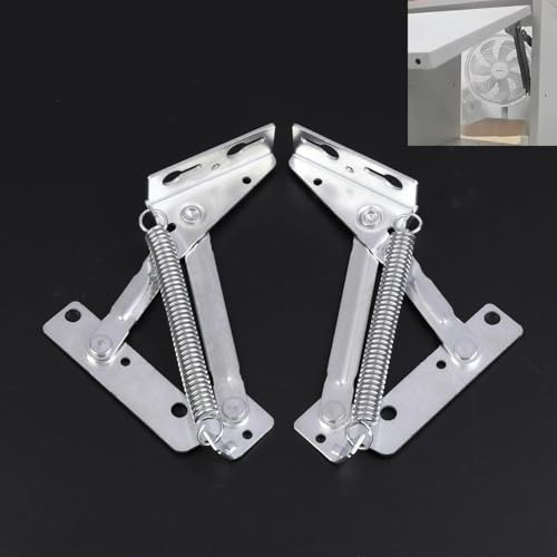 Eastocos 2 Stück 80 Grad Sprung Scharniere Schrank Tür Aufzug nach Oben Klappe Top Unterstützung Schrank Küche Zubehör Eastocos 2 Stück 80 Grad Sprung Scharniere Schrank Tür Aufzug nach Oben Klappe Top Unterstützung Schrank Küche Zubehör von Eastocos