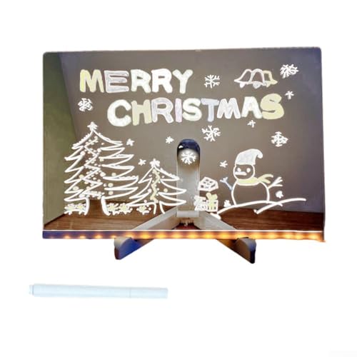 Kompakte Acryl-Schreibtafel mit Lichtfunktion für bessere Sichtbarkeit (3) von EasyByMall