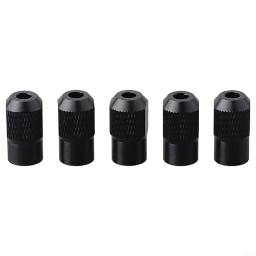 Mini-Bohrfuttermutter-Set (5 Stück) aus Zinklegierung für M8X0 75 mm Drehwerkzeuge, zuverlässige Leistung von EasyByMall