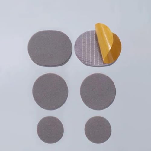 Smart Shoe Patch für Vamp-Reparatur mit bequemen Einlegesohlen und Fersenschutz für Schuhpflege (C Hellgrau) von EasyByMall