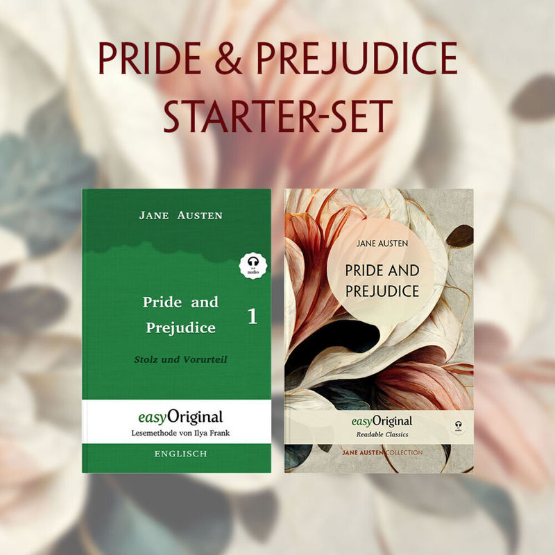 Pride And Prejudice - Taschenbuch / Pride And Prejudice / Stolz Und Vorurteil - Starter-Set (Mit 3 Mp3 Audio-Cds), M. 3 Audio-Cd, M. 2 Audio, M. 2 Aud von EasyOriginal