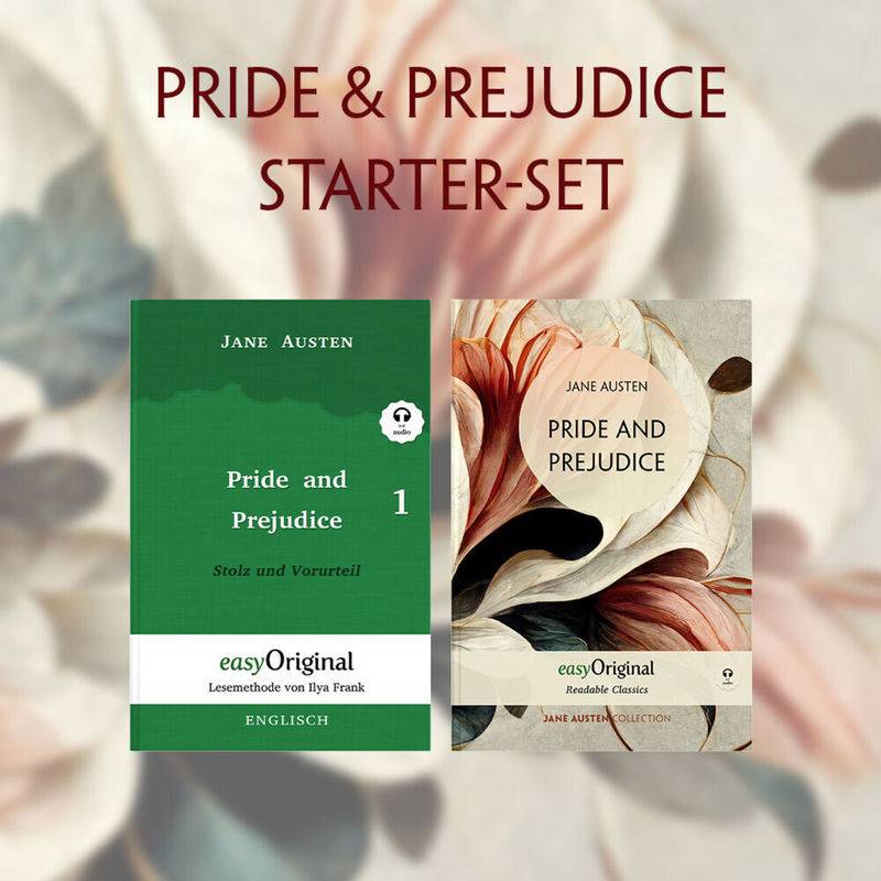 Pride And Prejudice / Stolz Und Vorurteil - Starter-Set (Mit Audio-Online), M. 2 Audio, M. 2 Audio, 2 Teile - Jane Austen, Gebunden von EasyOriginal