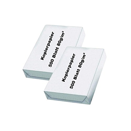 1000 Blatt EasyInk Kopierpapier Druckerpapier Papier DIN A4 80g/m² von Easyink