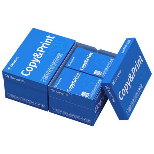 NEU! Easyprint Druckerpapier Kopierpapier 500-150000 Blatt A4 Premium Hochweiß CIE 160 Testsieger PEFC Umweltzertifikat (10.000 Blatt) von Easyprint