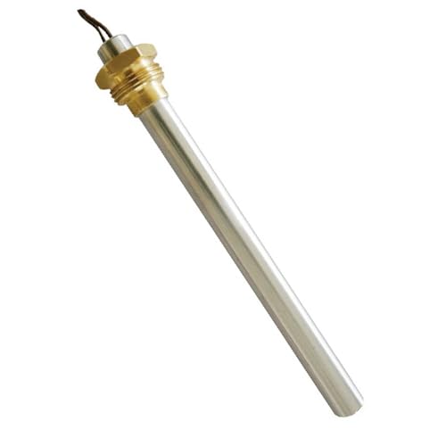 Easyricambi - Zündkerze für Pelletofen 350 W, Durchmesser 9,5 mm und Länge 140 mm (150 mm insgesamt) Gewinde 3/8 Zoll Gas, Widerstand für Schnellheizung, Ersatz für MCZ Red Modelle von Easyricambi