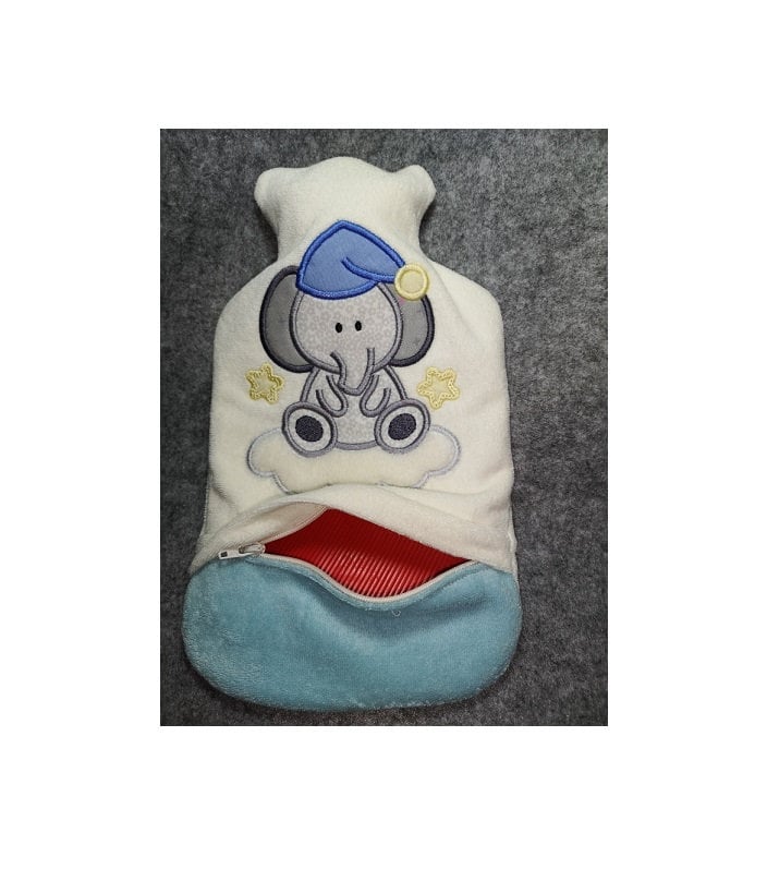 Wärmeflaschenhülle "Wolkenelefant" Wärmeflaschenhülle "Wolkenelefant" von EasystitchShop