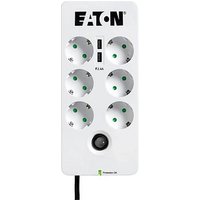 EATON Protection Box 6 USB DIN 6-fach Steckdosenleiste mit Überspannungsschutz weiß EATON Protection Box 6 USB DIN 6-fach Steckdosenleiste mit Überspannungsschutz weiß von Eaton