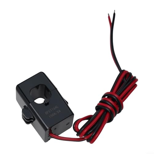 Eawfgtuw 1 x Miniatur-Ferritkern-Klemme, Stromsensor, Stromwandler-Klemme (150 A/5 A) von Eawfgtuw