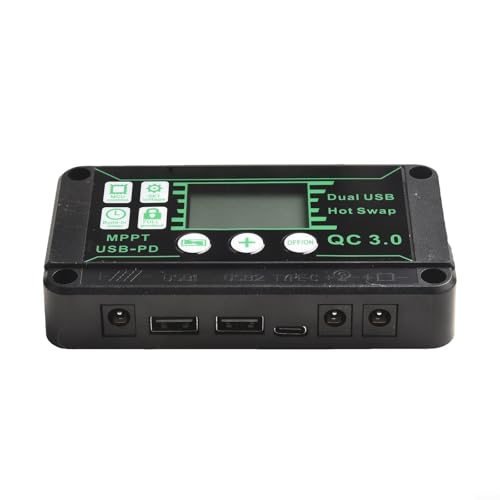 Eawfgtuw Digitales Display, wasserdichter MPPT-Laderegler, Solarmodul-Regler, 10–100 A (100 A) von Eawfgtuw