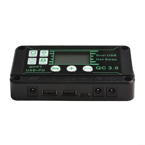 Eawfgtuw Digitales Display, wasserdichter MPPT-Laderegler, Solarmodul-Regler, 10–100 A (30 A) von Eawfgtuw