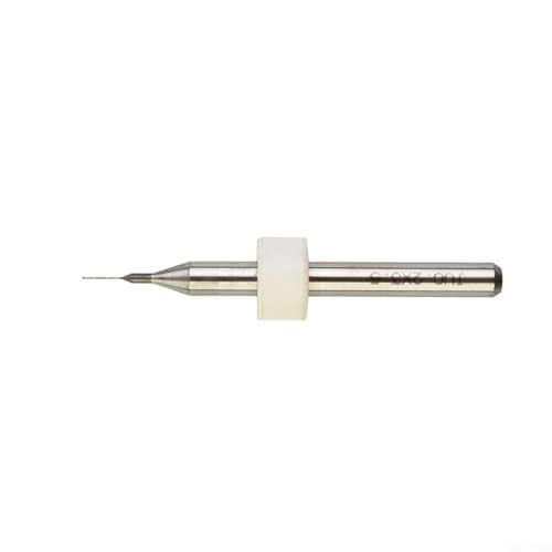 Eawfgtuw Für 10-teiliges PCB-Bohrer-Set, Hartmetallbohrer-Set für Acryl, Holz, PVC, Aluminium und Leiterplatten, Größen 0,1–1,0 mm, langlebig und präzise, (0,2 mm) von Eawfgtuw