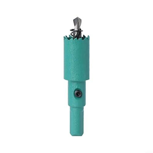Eawfgtuw Für 16–50 mm Bimetallbohrer für HSS M42-Stahl für Holz, Gipskarton, PVC, Kunststoff, Metall und Aluminiumlegierung, kompatibel mit Handbohrern und Bohrern (18 mm) von Eawfgtuw