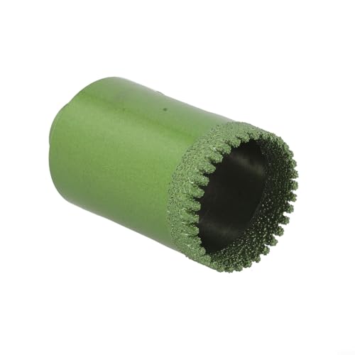 Eawfgtuw Für 20–60 mm M10 Wellenschliffbohrer, Lochöffner für Marmor, Granit, Fliesen, Beton, Glas, gelöteter Trockenbohrkern, Grün (35 mm) von Eawfgtuw