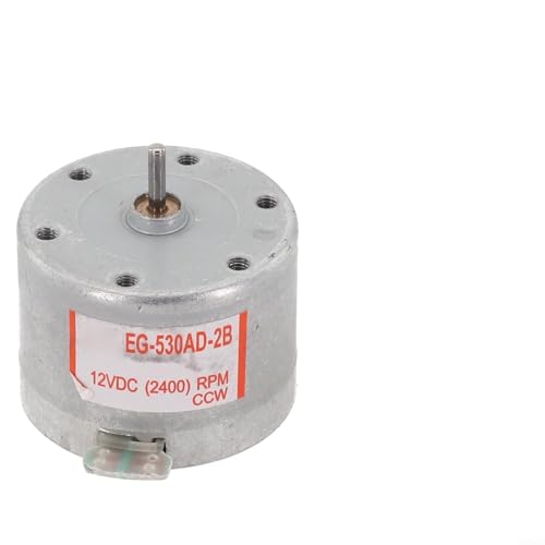 Eawfgtuw Für EG-530AD-2B Spindelmotor, DC 12 V, Capstan-Motor, Ersatz für Band-Recorder, Kassettenspieler, CD-, DVD-Audio-Ausrüstung von Eawfgtuw