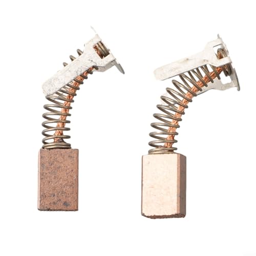 Eawfgtuw Für Motorkohlebürstenersatz für GSR 140-LI/180-LI und GSB 140-LI/180-LI schnurlose elektrische Bohrmaschinen-Modelle 1607000CZ1, Carbon und Metall, ca. 4,6 x 7,9 x (2 Stück) von Eawfgtuw