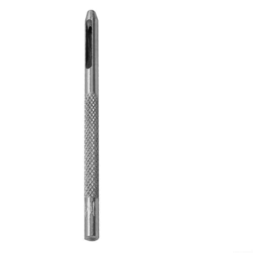 Eawfgtuw Lochstanzer für Leder, rund, 1,5–4 mm, für Gürtel, Armbanddichtungen, Kunststoff, Gummi, Vinyl, DIY, Lederwaren, 45#, Stahl-Handwerkzeug (2 mm) von Eawfgtuw