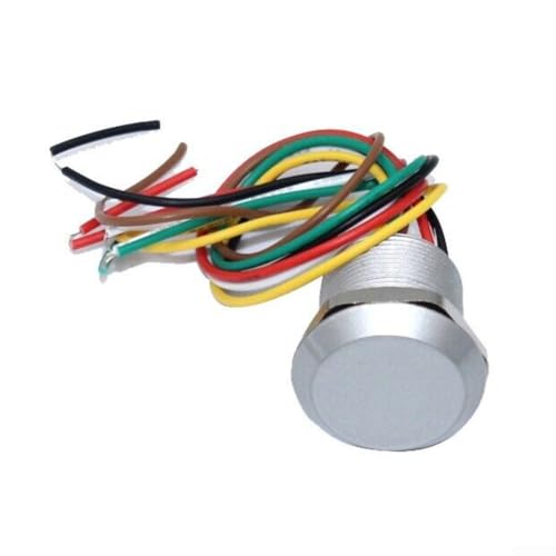 Eawfgtuw Mini-RFID-Türzugangsleser, 125 kHz, EM4100, Näherungskartenleser, wasserdichtes Polyamid-Gehäuse mit Wiegand-26-Ausgang für Zuhause oder Büro von Eawfgtuw