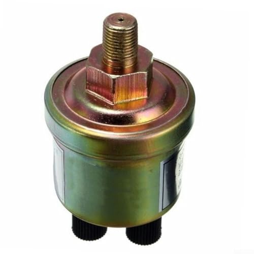 Eawfgtuw Öldrucksensor für 1/8 NPT Motoröldrucksensor 0–1,0 MPa mit 0,08 MPa Alarm für Automobil-Manometer und Licht, Metall-Doppelkopf-Drucksendeeinheit, 80 x 40 mm Eawfgtuw Öldrucksensor für 1/8 NPT Motoröldrucksensor 0–1,0 MPa mit 0,08 MPa Alarm für Automobil-Manometer und Licht, Metall-Doppelkopf-Drucksendeeinheit, 80 x 40 mm von Eawfgtuw