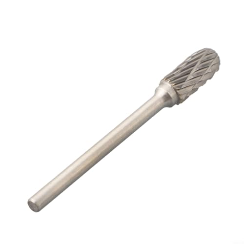 Eawfgtuw Pneumatischer Hartmetall-Rotationsbohrer für Reifenreparatur, mit Fischschuppen-Schneide und rutschfestem Design, 3–12 mm Schaft (3 mm) von Eawfgtuw