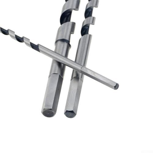 Eawfgtuw Schlangenbohrer für Holzbearbeitung, 230 mm lang, Hartstahl, Sechskantschaft, Zentrierbohrer für präzises Tieflochbohren, 6–25 mm Durchmesser, 1 Stück (10 mm) von Eawfgtuw