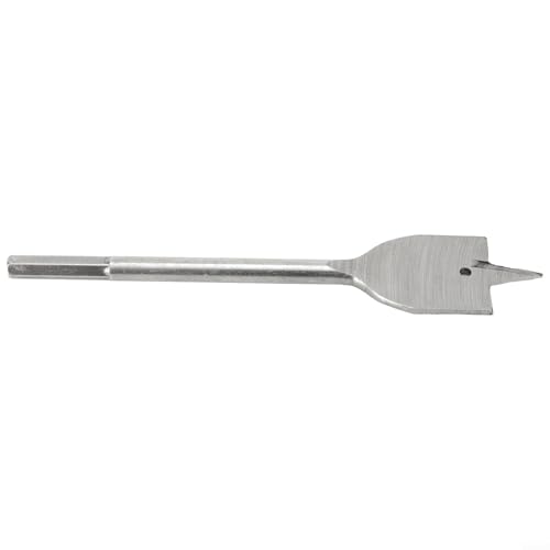 Flacher Holzbohrer, 20–38 mm, HCS-Hartstahl, Spaten-Bits für Holzbearbeitung, Holzbohren, 150 mm Sechskantschaft (28 mm) von Eawfgtuw