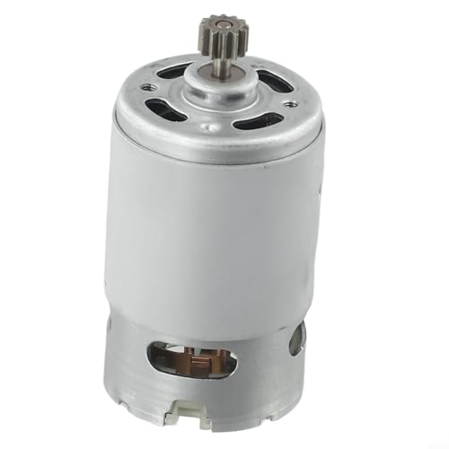 RS550 21 V Gleichstrommotor, zwei Geschwindigkeiten, 12 Zähne, hohes Drehmoment, Ersatz für elektrische Bohrmaschinen-Schraubendreher, 19500 U/min, Elektrowerkzeugteile RS550 21 V Gleichstrommotor, zwei Geschwindigkeiten, 12 Zähne, hohes Drehmoment, Ersatz für elektrische Bohrmaschinen-Schraubendreher, 19500 U/min, Elektrowerkzeugteile von Eawfgtuw