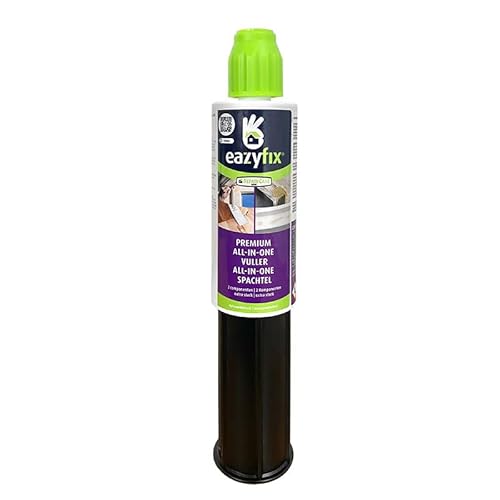 EAZYFIX Premium All-in-One Spachtel - 150 ml | 2-Komponenten Epoxidharz für Viele Diverse Untergründe wie Beton, Holz, Stein | Schnelle Aushärtung & Einfache Anwendung EAZYFIX Premium All-in-One Spachtel - 150 ml | 2-Komponenten Epoxidharz für Viele Diverse Untergründe wie Beton, Holz, Stein | Schnelle Aushärtung & Einfache Anwendung von Eazyfix