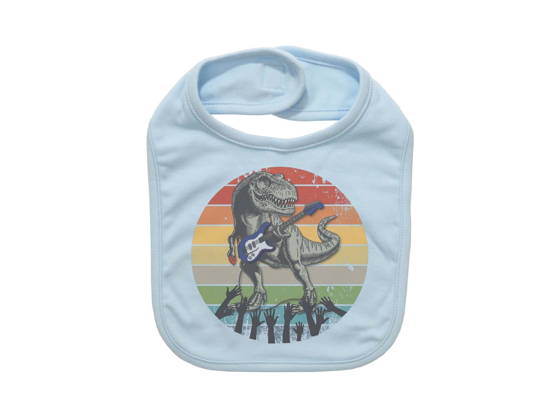 Baby Gitarre Lätzchen, Dino, Dinosaurier Spielen Gitarre, Zukunft Rockstar, Super Soft, Sublimiertes Design, Gitarrist Bib Baby Gitarre Lätzchen, Dino, Dinosaurier Spielen Gitarre, Zukunft Rockstar, Super Soft, Sublimiertes Design, Gitarrist Bib von EbenezerFire