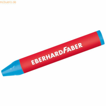 12 x Eberhard Faber Wachskreide dreikant indanthrenblau von Eberhard Faber