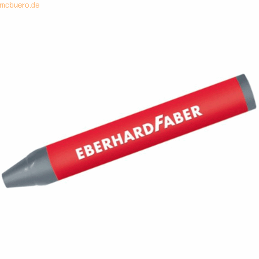 12 x Eberhard Faber Wachskreide dreikant warmgrau lV von Eberhard Faber