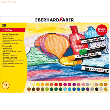 Eberhard Faber Pastell-Ölkreide VE=36 Stück von Eberhard Faber
