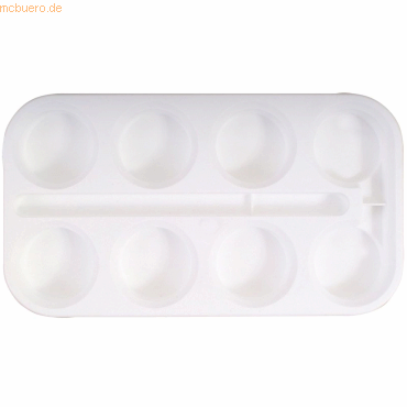 3 x Eberhard Faber Farbkasten 44 mm leer für 8 Farbtabletten weiß 3 x Eberhard Faber Farbkasten 44 mm leer für 8 Farbtabletten weiß von Eberhard Faber