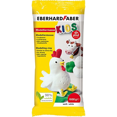 EFA Plast Kids weiß, 1 kg von Eberhard Faber