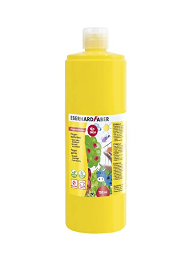 Eberhard Faber 578907 - Fingerfarbe EFA Color, kadmiumgelb, 750 ml, schnelltrocknend und auswaschbar Eberhard Faber 578907 - Fingerfarbe EFA Color, kadmiumgelb, 750 ml, schnelltrocknend und auswaschbar von Eberhard Faber