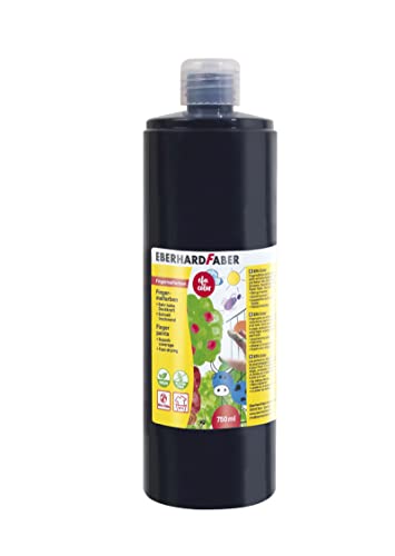 Eberhard Faber 578999 - Fingerfarbe EFA Color, schwarz, 750 ml, schnelltrocknend und auswaschbar Eberhard Faber 578999 - Fingerfarbe EFA Color, schwarz, 750 ml, schnelltrocknend und auswaschbar von Eberhard Faber