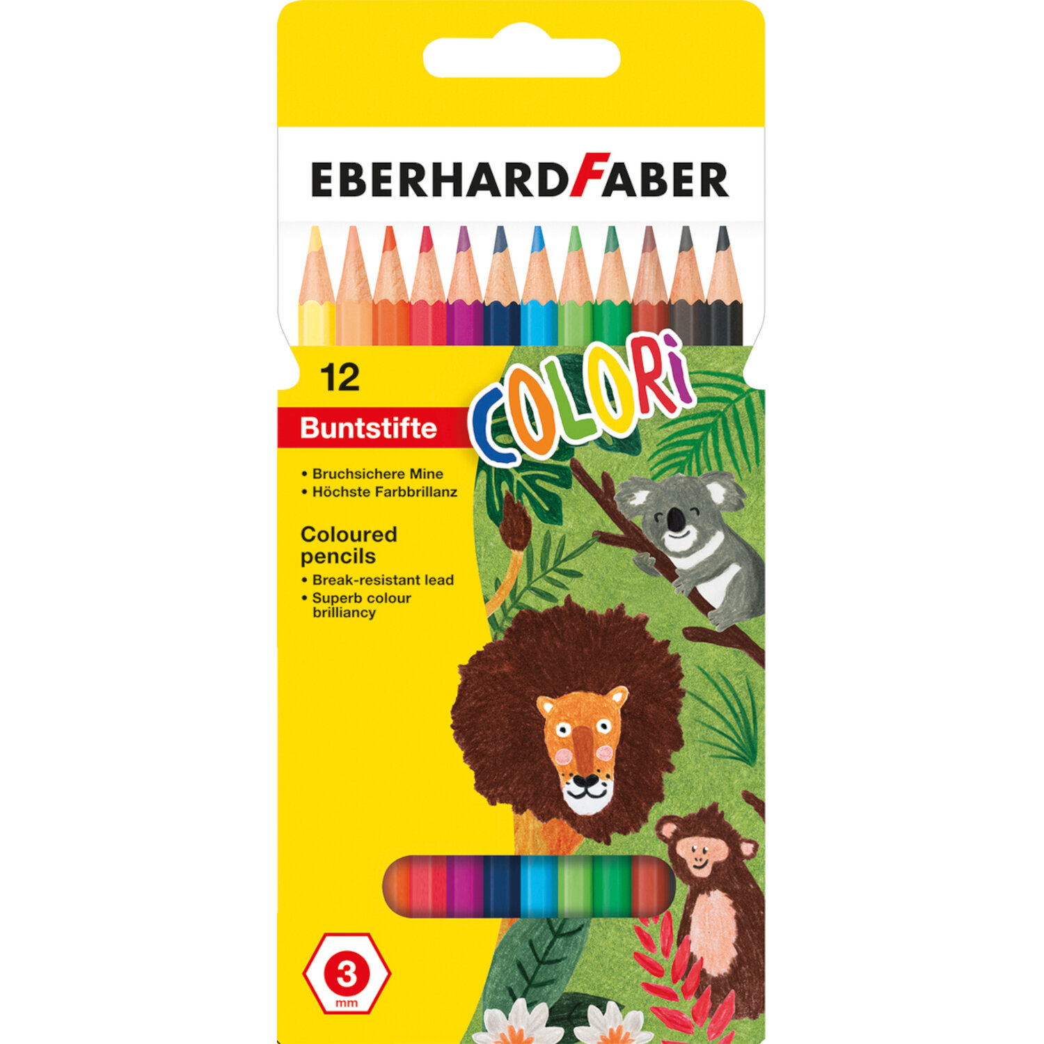 Eberhard Faber Buntstifte Colori 12 Stück von Eberhard Faber
