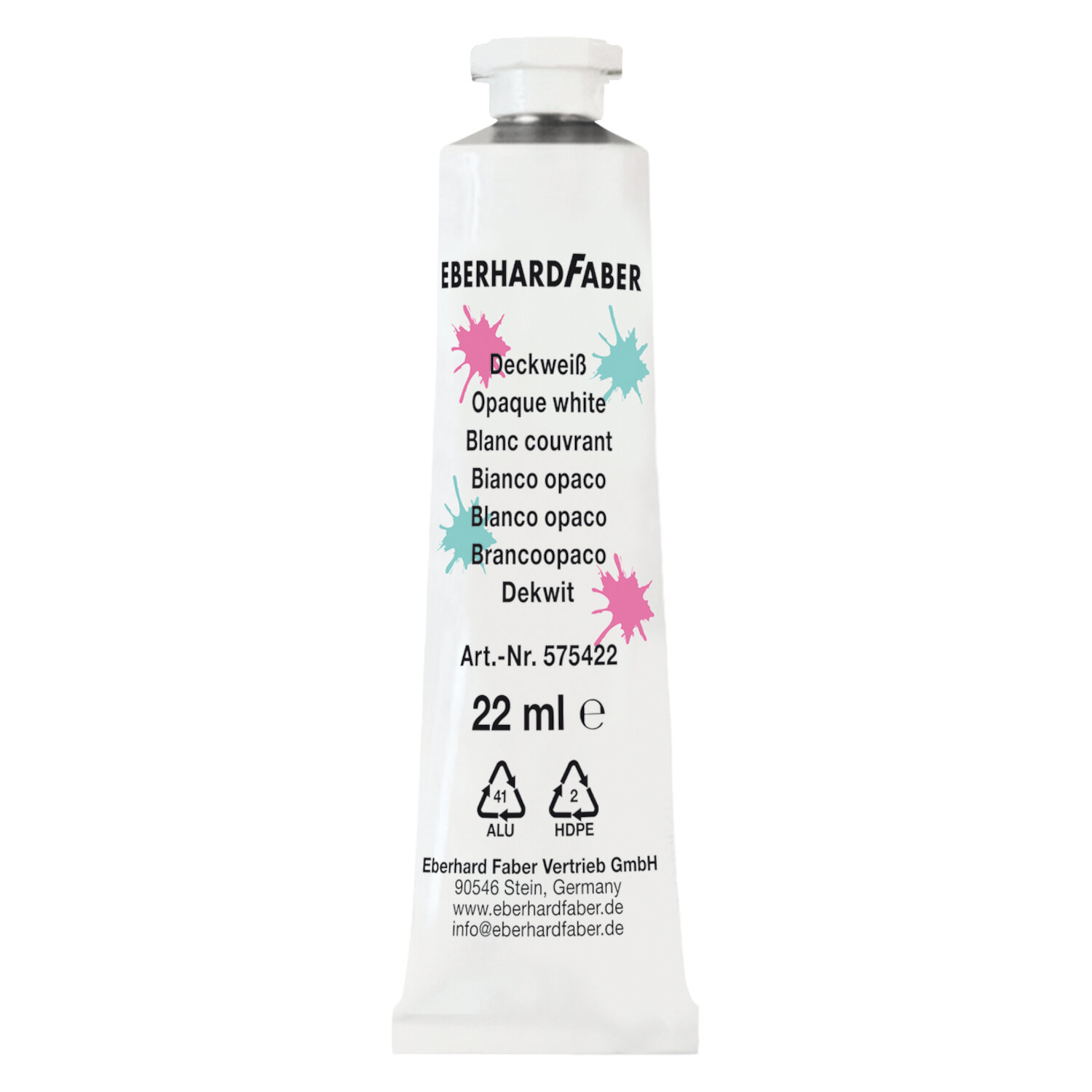 Eberhard Faber Deckweiß Tube 20ml von Eberhard Faber