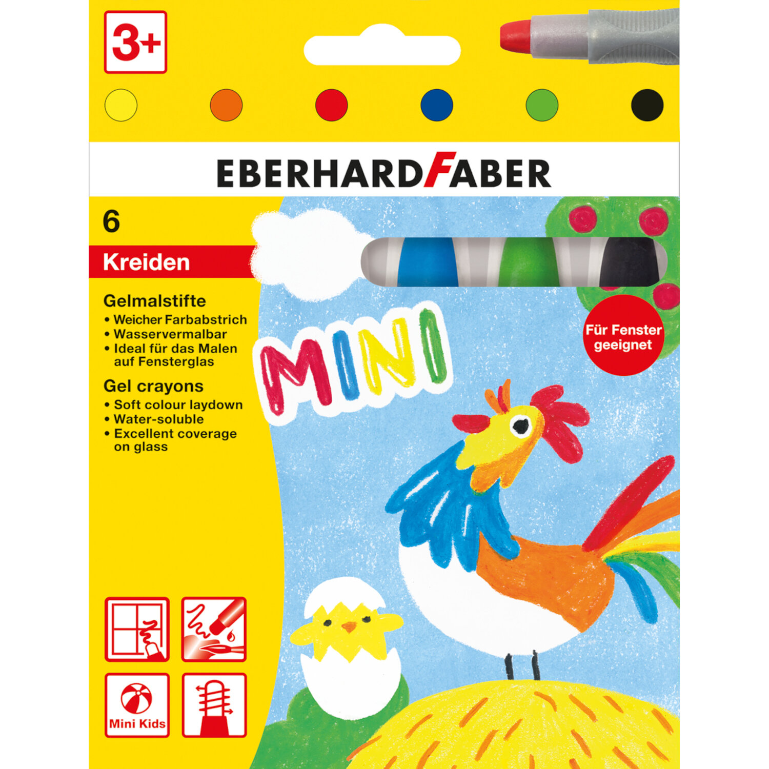 Eberhard Faber Gelmalstifte Basic Set von Eberhard Faber